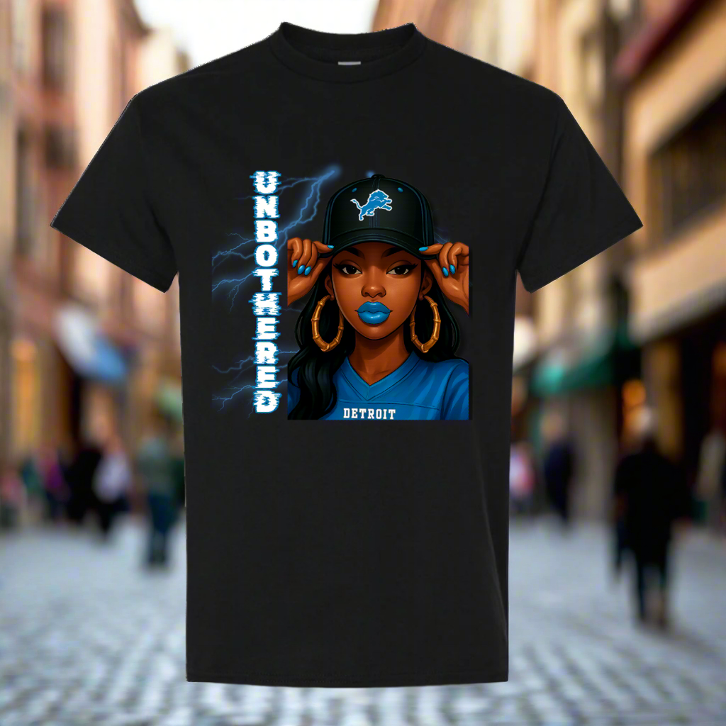 Unbothered Detroit/ Graphic Tee/ My Impressions by Mia