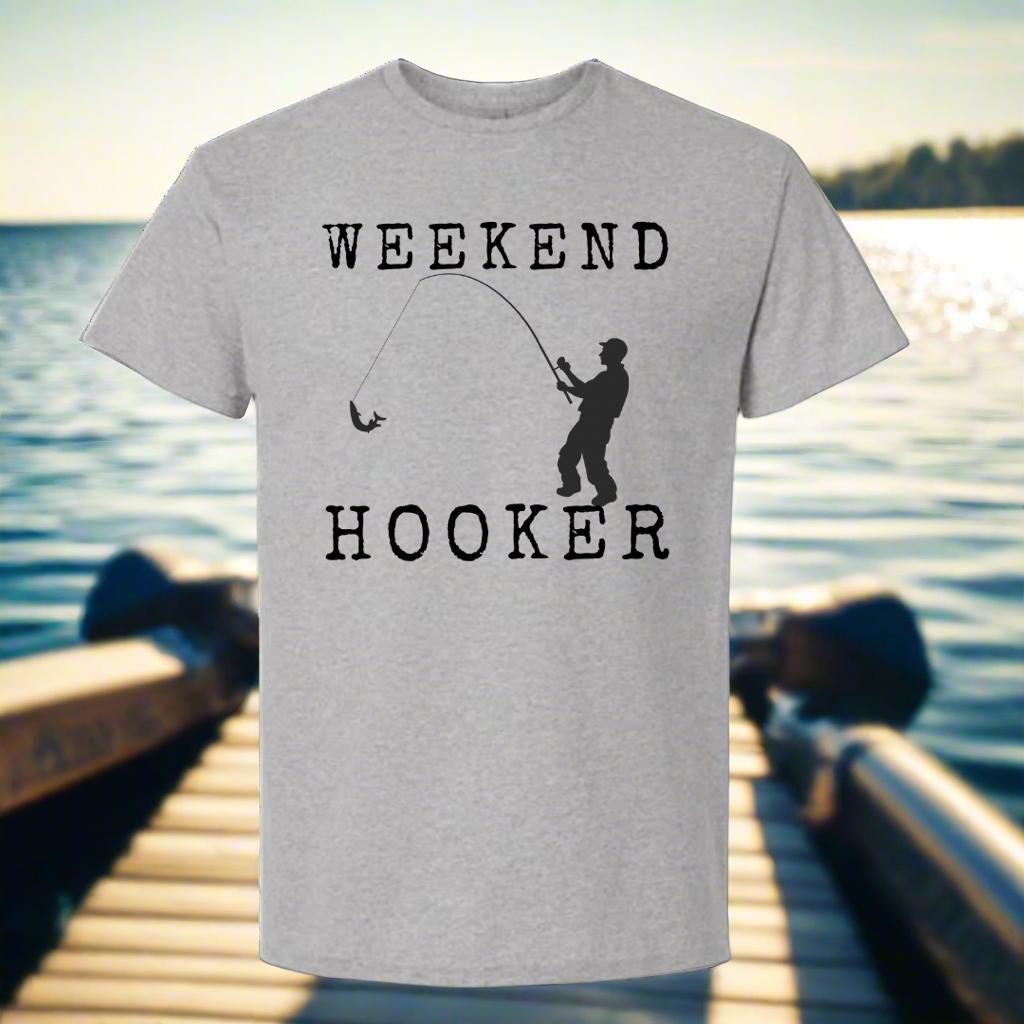 Weekend Hooker/ Gray T-shirt/ My Impressions by Mia