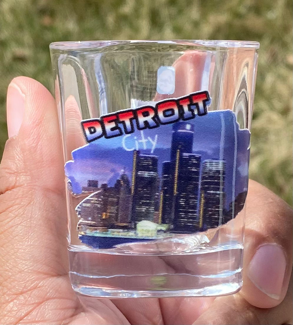 Detroit City (Shot Glass)/ My Impressions by Mia