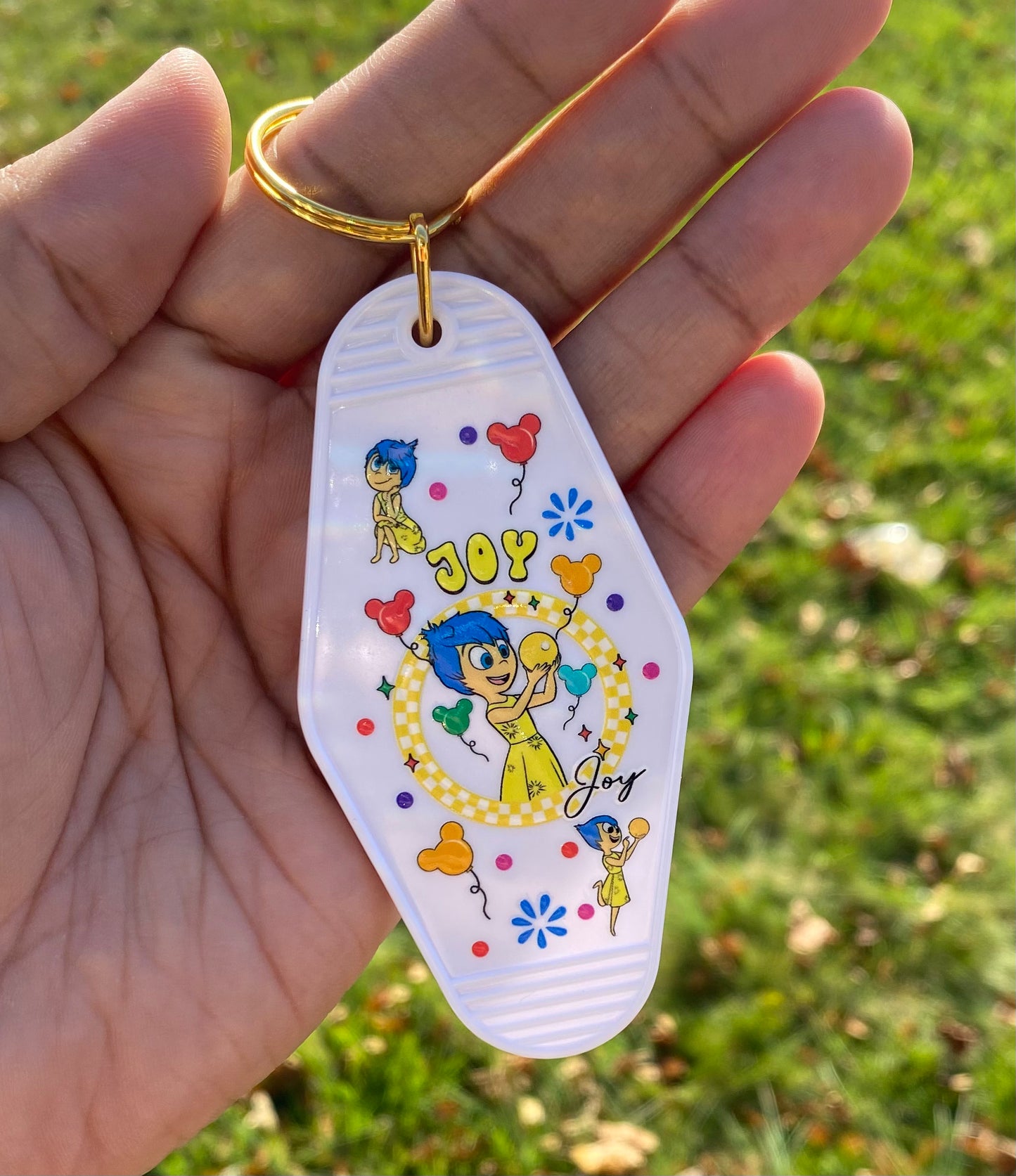 Joy / Emotion/ Motel Keychains/ My Impressions by Mia