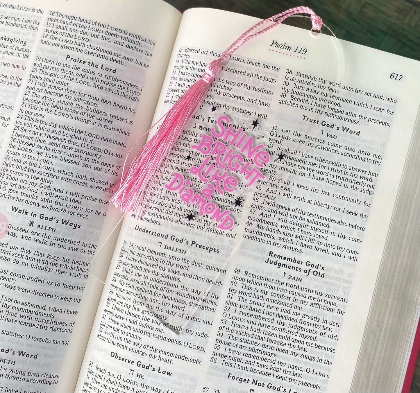 Acrylic Bookmark/My Impressions by Mia