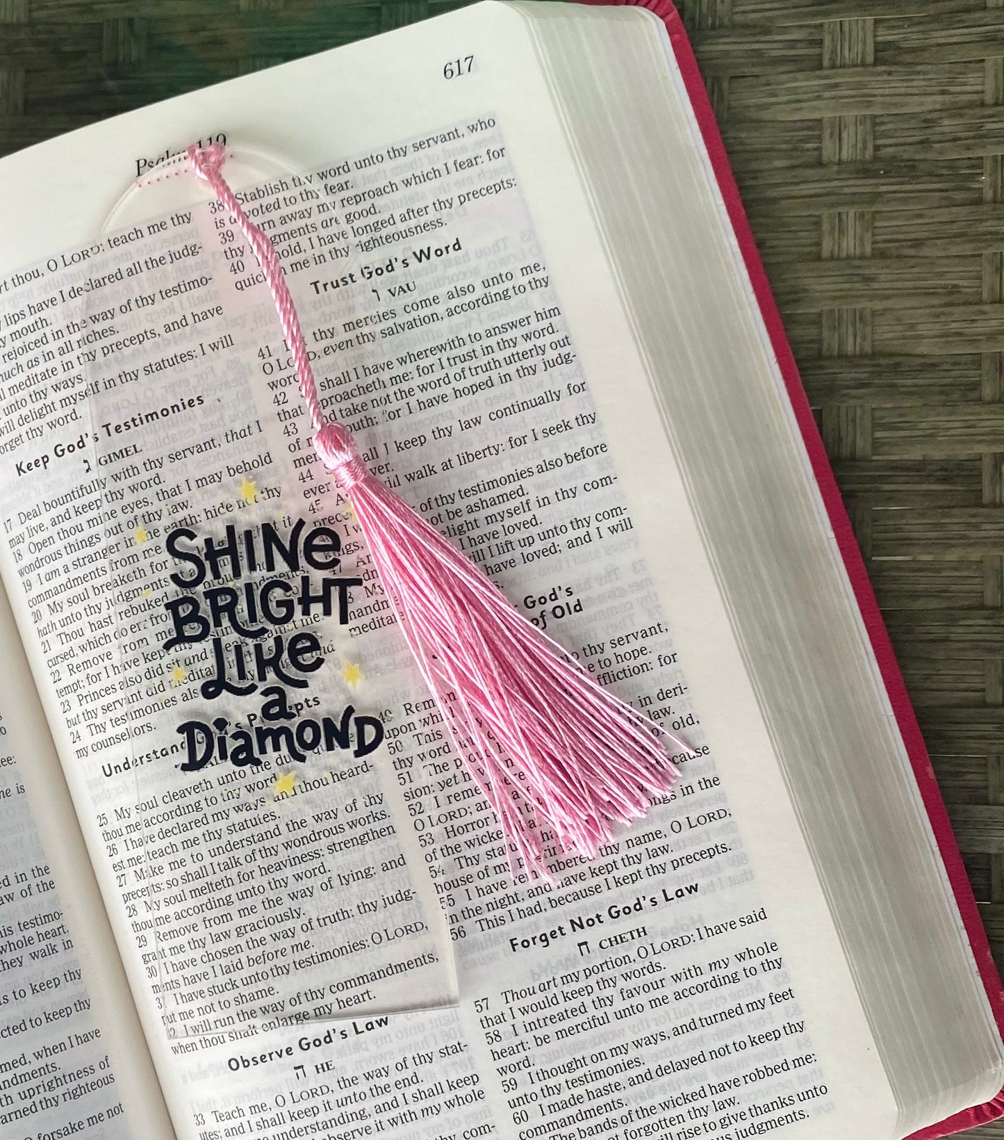 Acrylic Bookmark/My Impressions by Mia