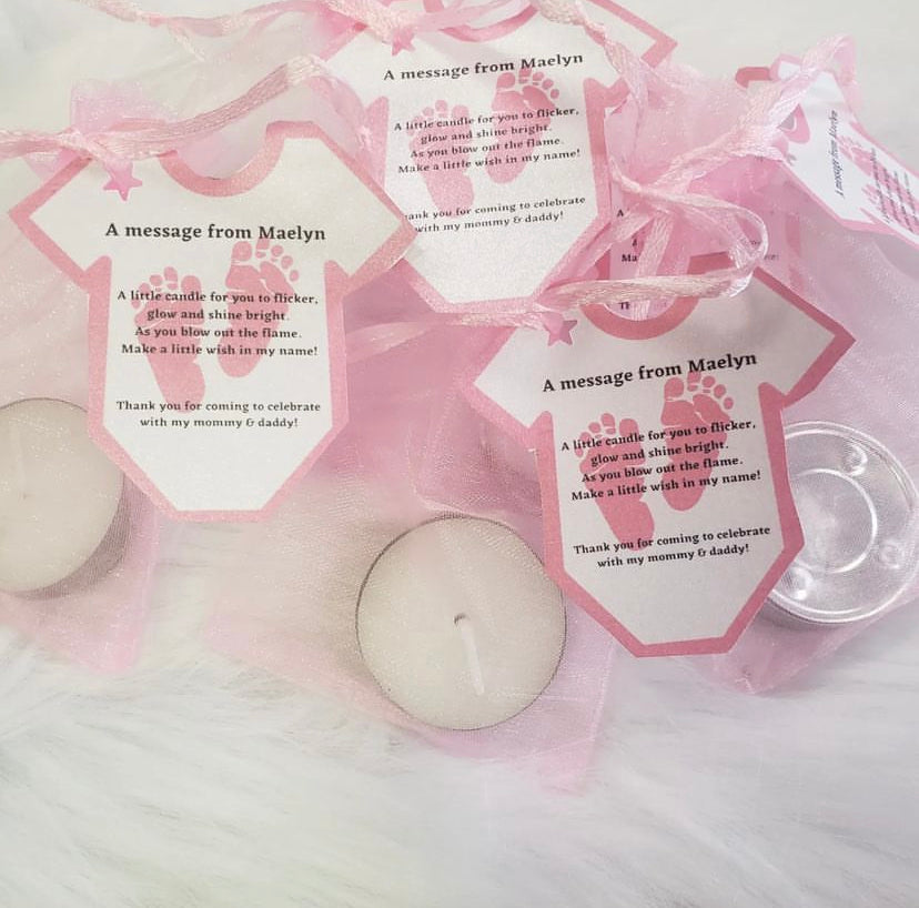 My Impressions by Mia/ Memorial Tea Light Message