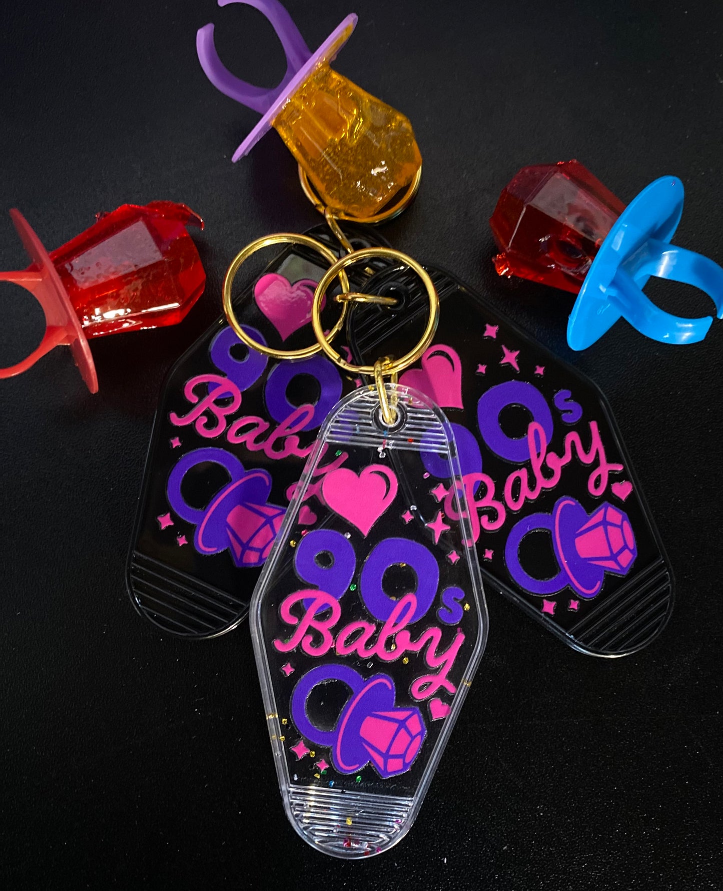 90s Baby/ Motel Keychains/ My Impressions by Mia