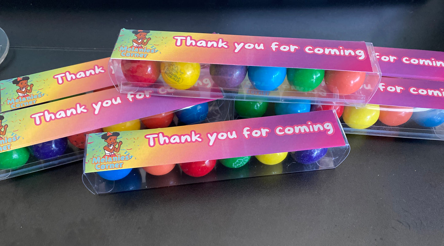 Filled Bubble Gum Tubes/ My Impressions by Mia