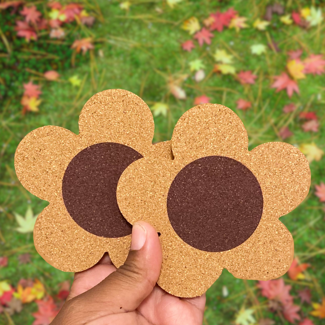 Cork Coasters/ My Impressions by Mia