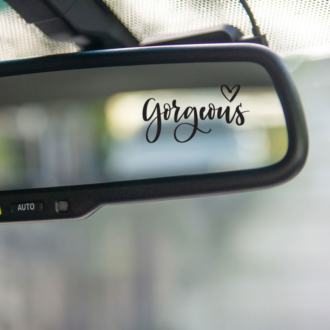 Rearview Mirror Mini Messages/ My Impressions by Mia