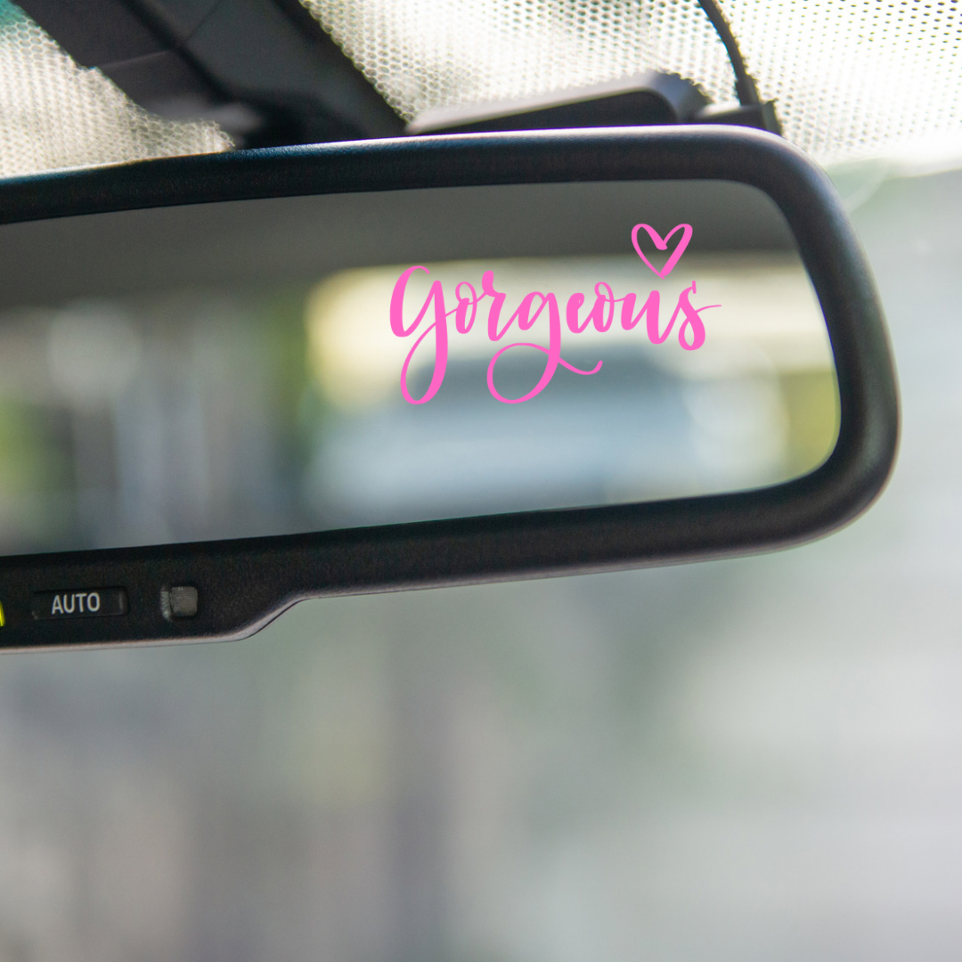 Rearview Mirror Mini Messages/ My Impressions by Mia