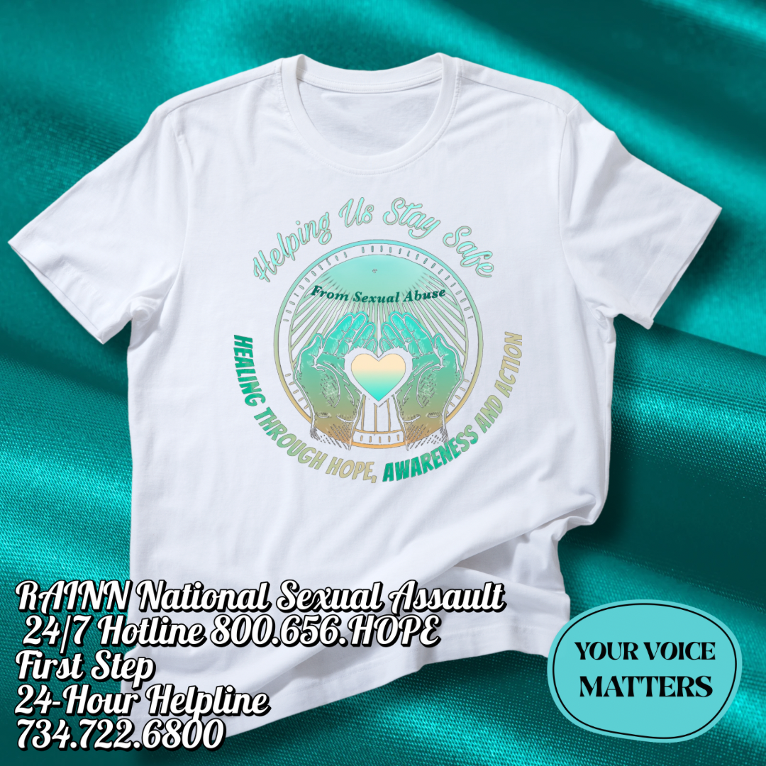 Helping Us Stay Safe/ T-shirt/ My Impressions by Mia