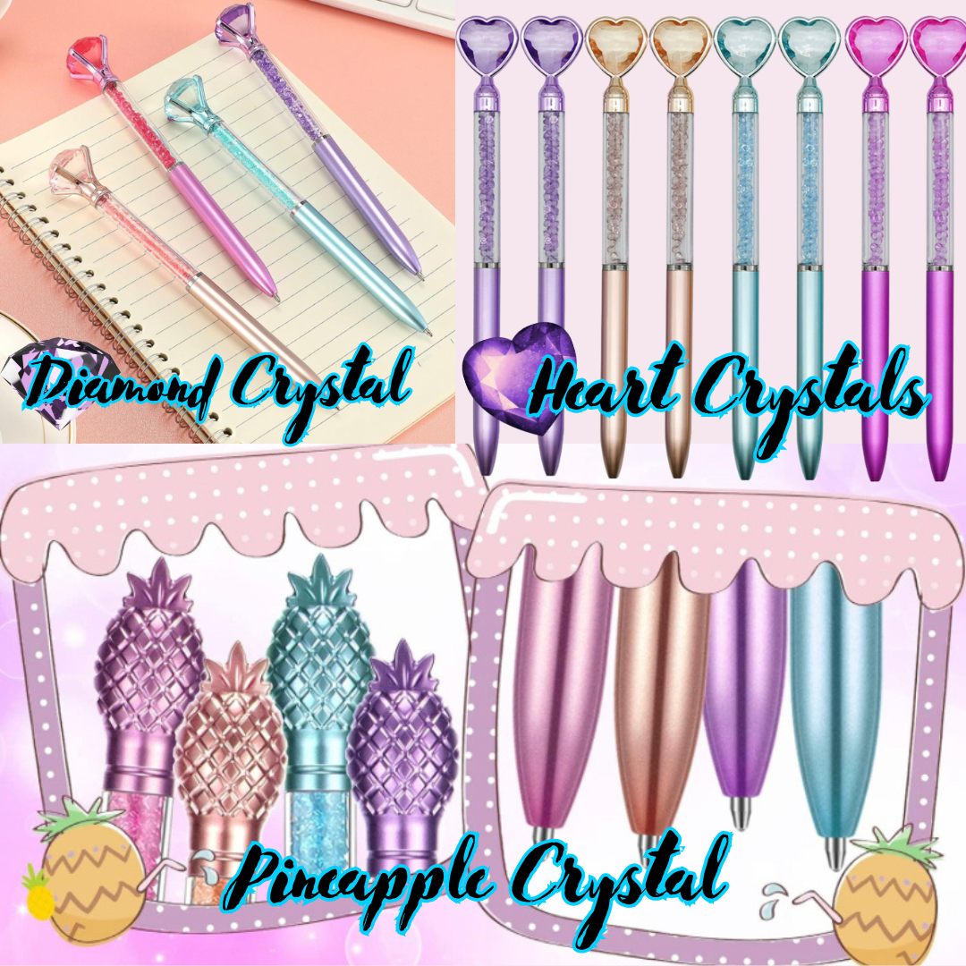 Fidget Crystals Ink Pens/ My Impressions by Mia