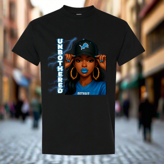 Unbothered Detroit/ Graphic Tee/ My Impressions by Mia 