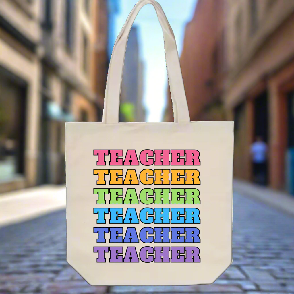Teacher/ Tote bags/ My Impressions by Mia 