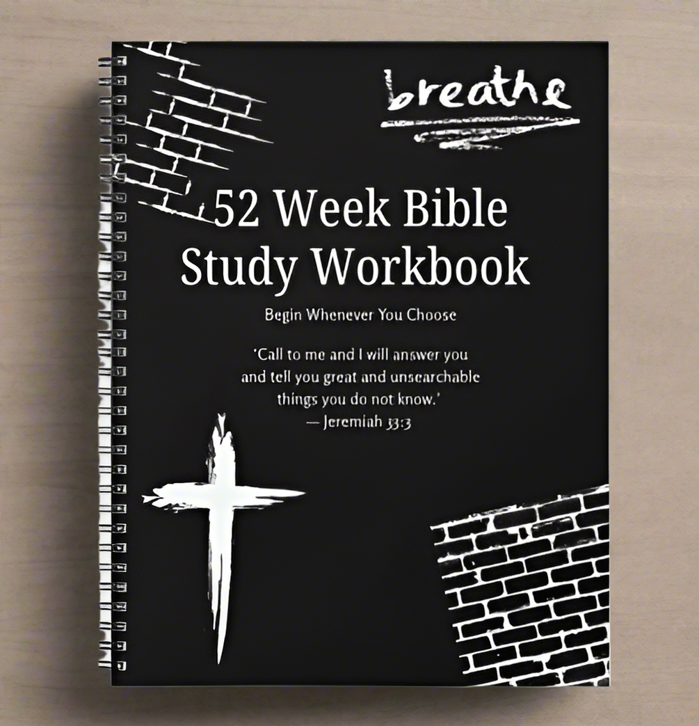 52 Week Bible Study Workbook/ My Impressions by Mia 