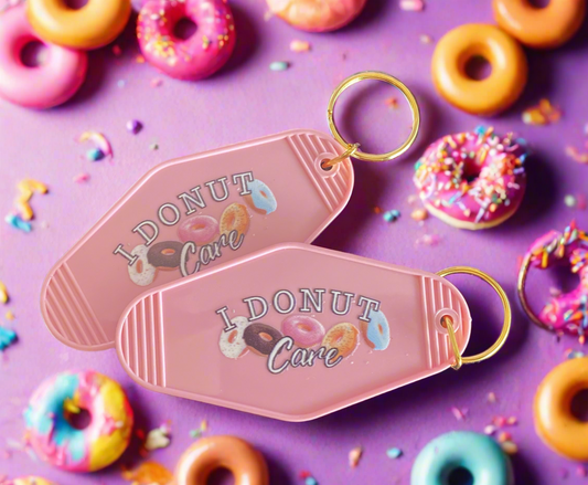 I Donut Care Motel Keychains/My Impressions by Mia 