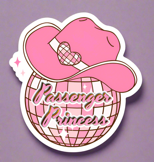 Passenger Princess Die Cut Sticker/ My Impressions by Mia 