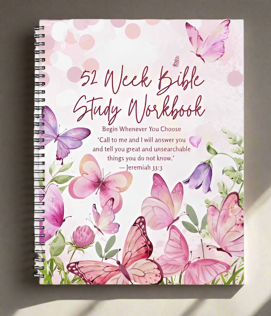 52 Week Bible Study Workbook/ My Impressions by Mia 