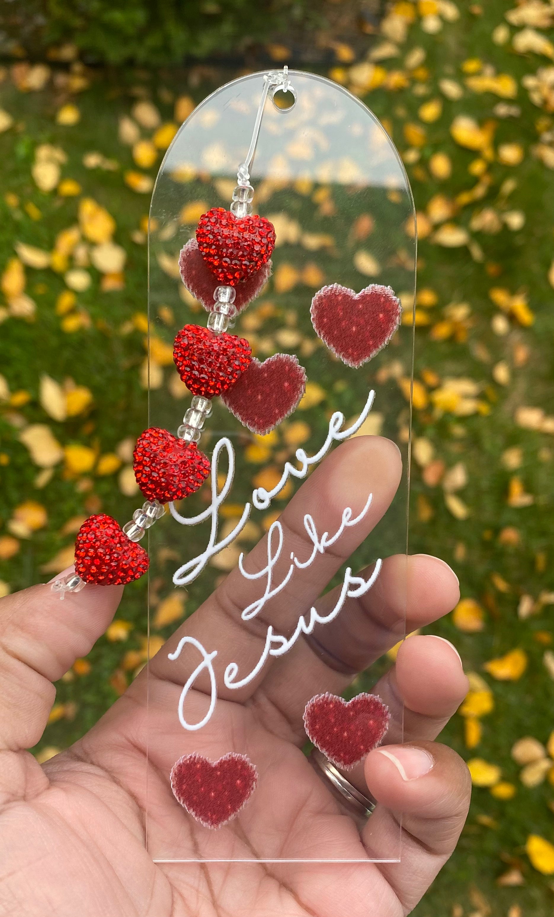 Love Like Jesus / Acrylic Bookmarks/ My Impressions by Mia 