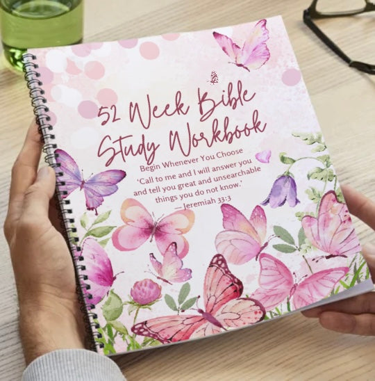 52 Week Bible Study Workbook/ My Impressions by Mia 