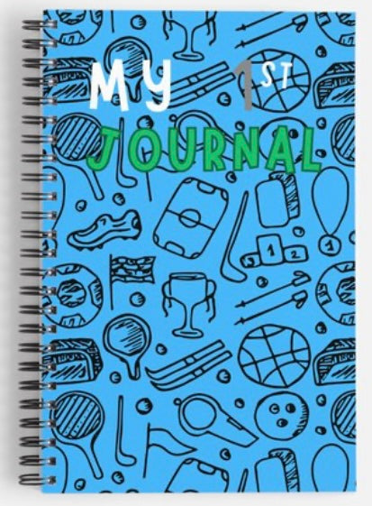 My Impressions by Mia/ My 1st Journal Notebook Sports 