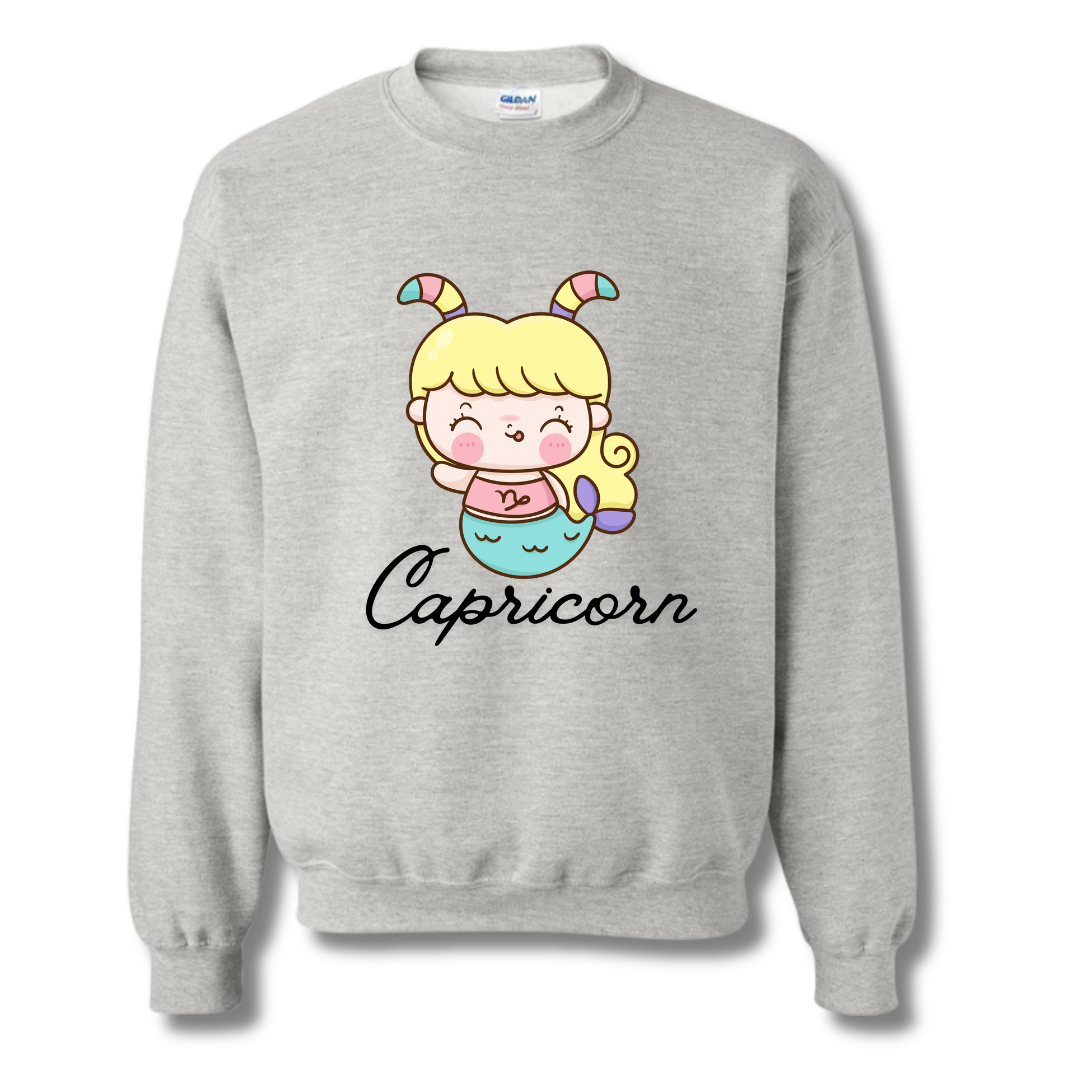 Zodiac Signs Crewneck  /Capricorn/ My Impressions by Mia 