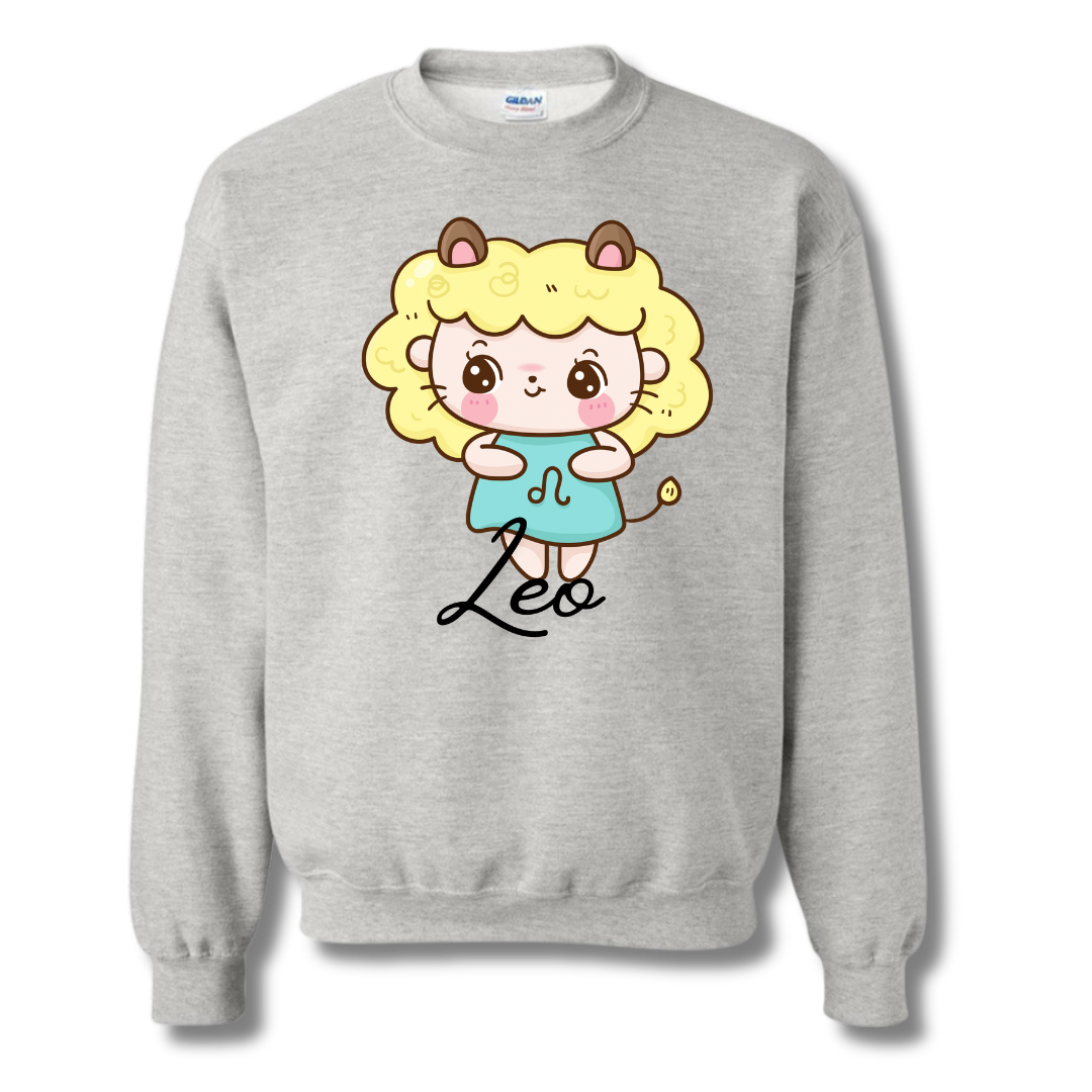 Zodiac Signs Crewneck  /Leo/ My Impressions by Mia