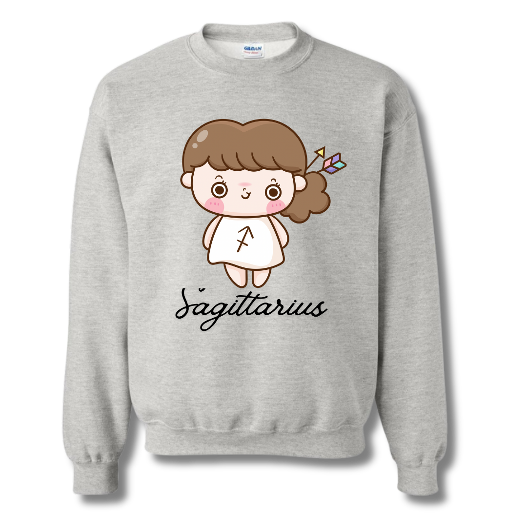 Zodiac Signs Crewneck  /Sagittarius/ My Impressions by Mia 